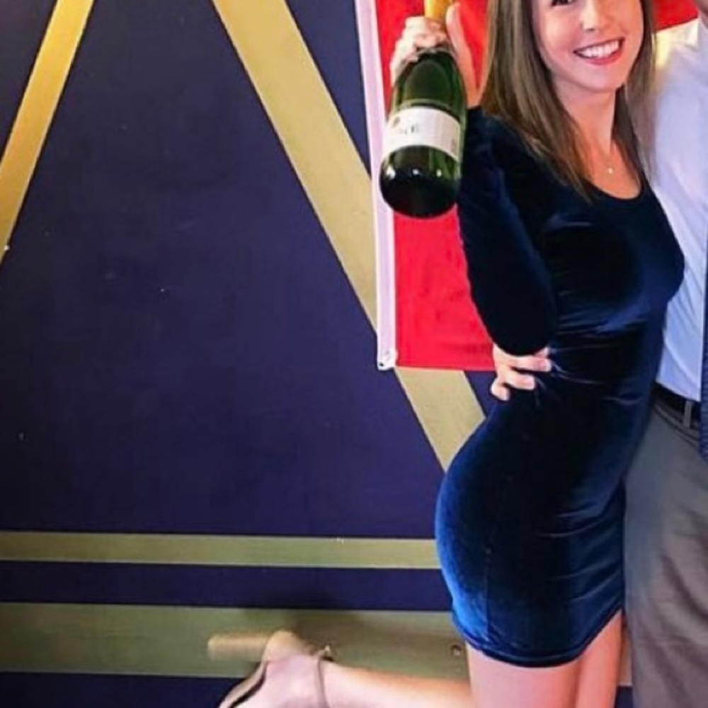 Velvet Bodycon Dress